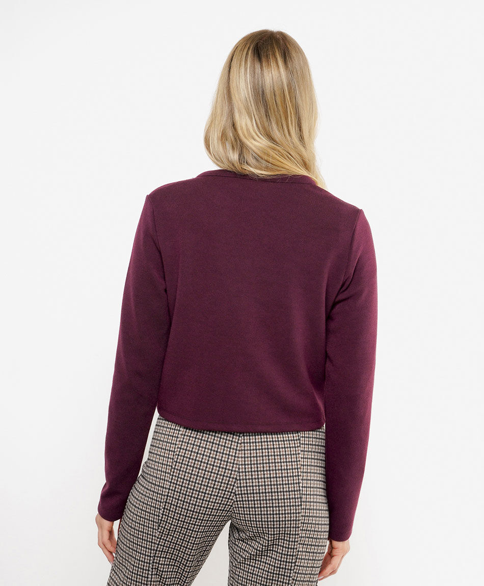 Chaqueta mujer botones dorados