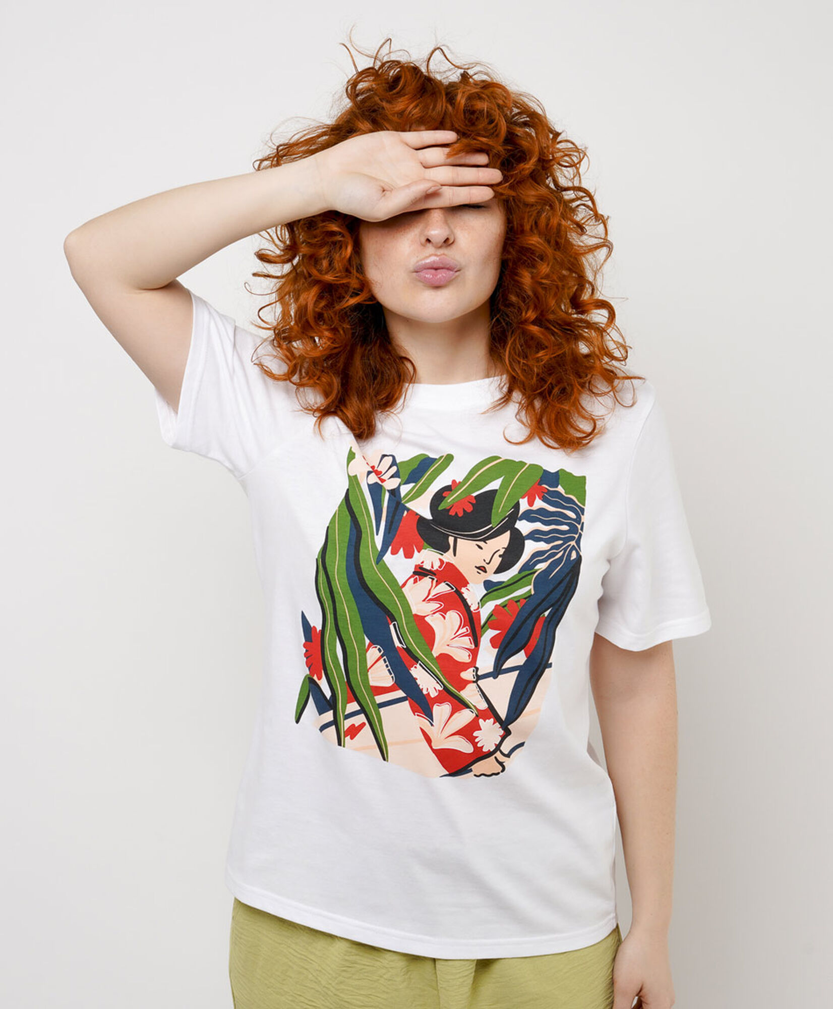 Polera mujer geisha Polera mujer geisha