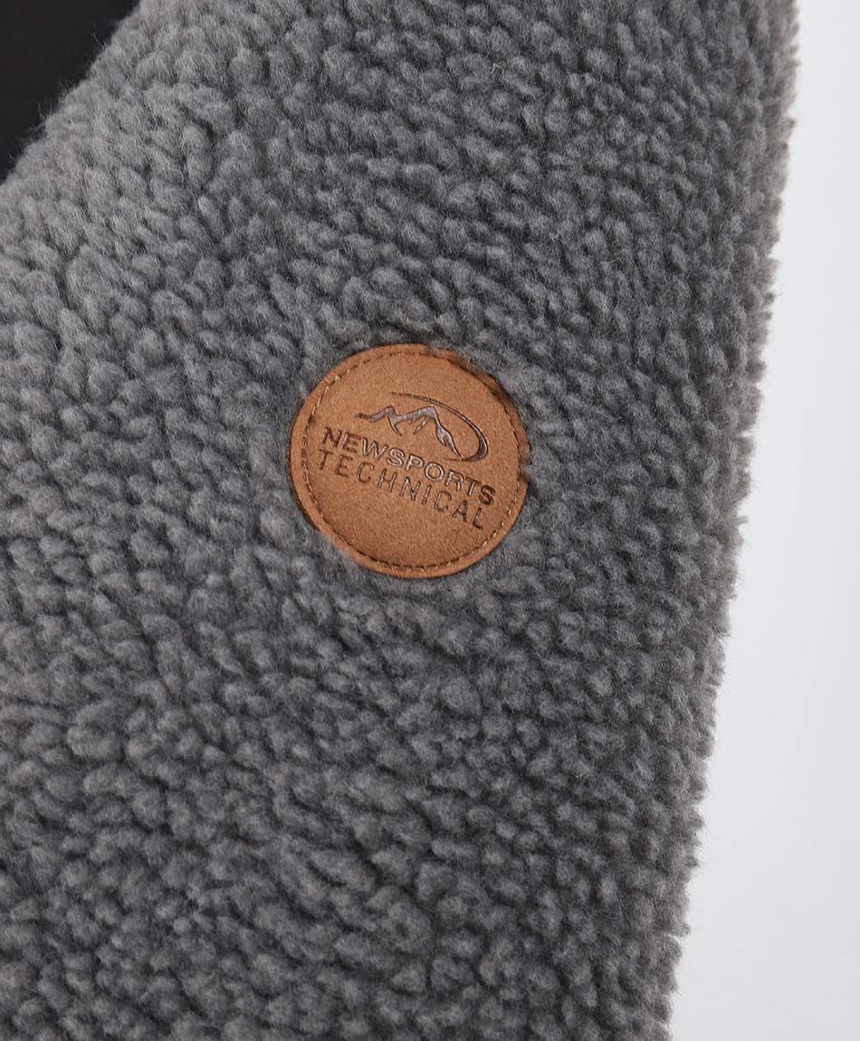 Chaqueta hombre gris melange