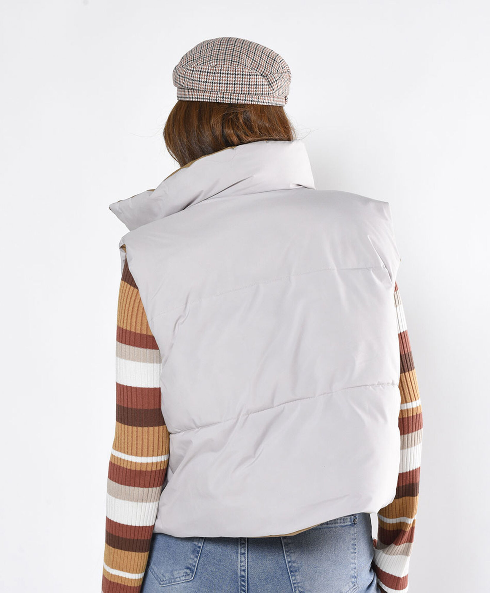 Parka mujer reversible sin mangas Parka mujer reversible sin mangas