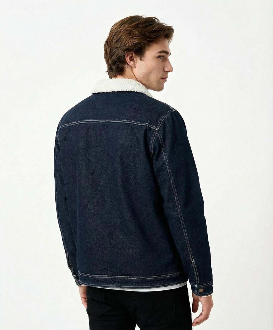 Chaqueta hombre mezclilla chiporro