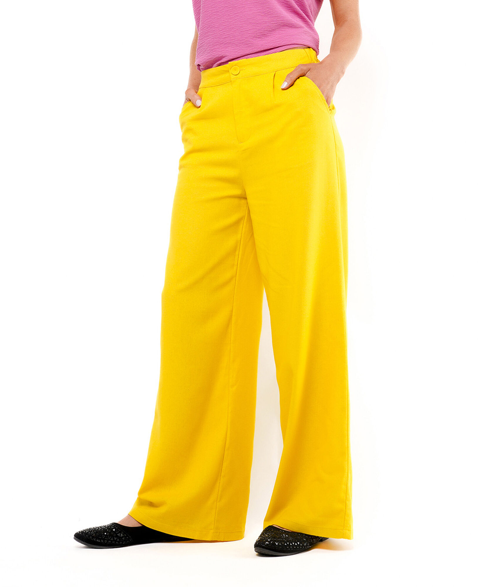 Pantalón mujer beige lino Pantalón mujer beige lino