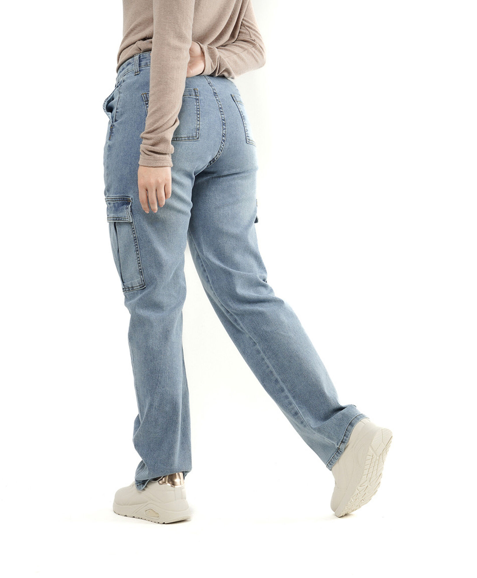 Jeans mujer cargo wide Jeans mujer cargo wide