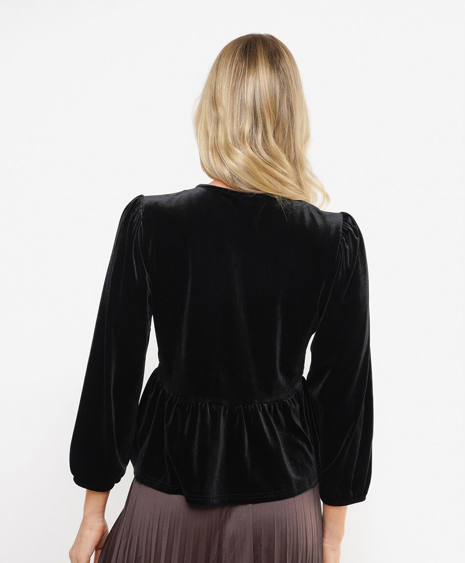 Tapado mujer lazos velvet