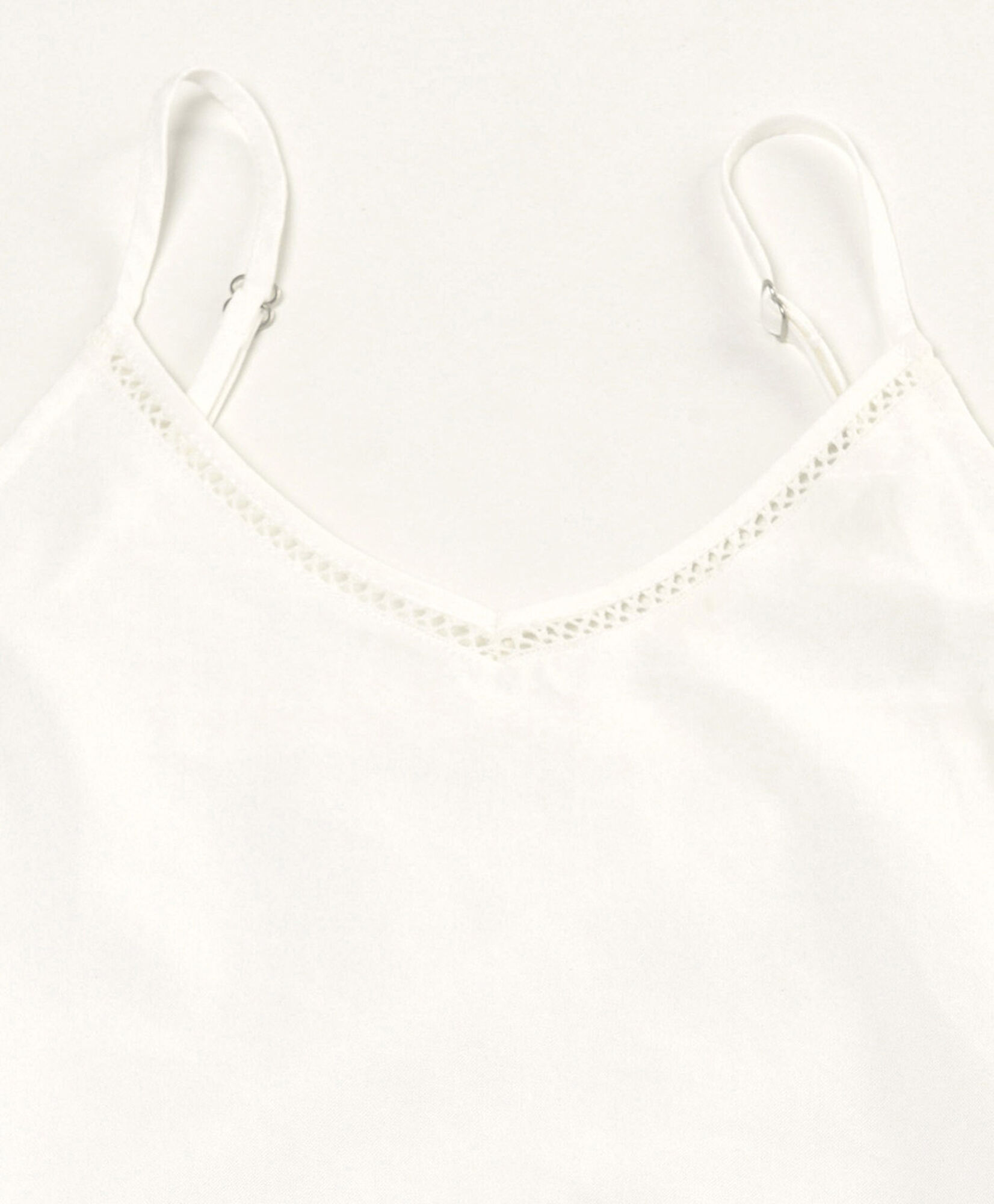 Blusa mujer detalle encaje blanca Blusa mujer detalle encaje blanca