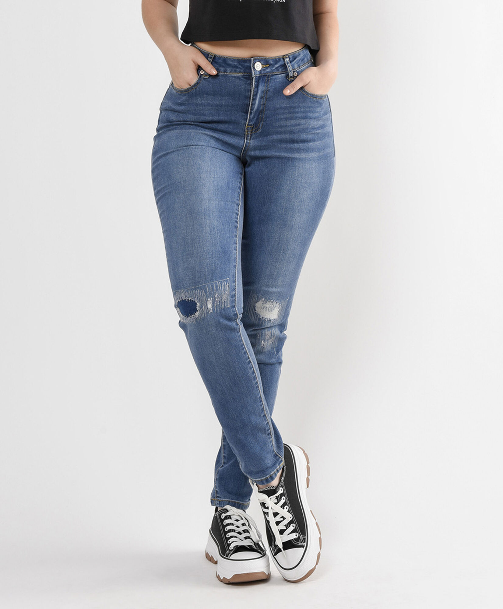 Jeans mujer destroy skinny fit Jeans mujer destroy skinny fit