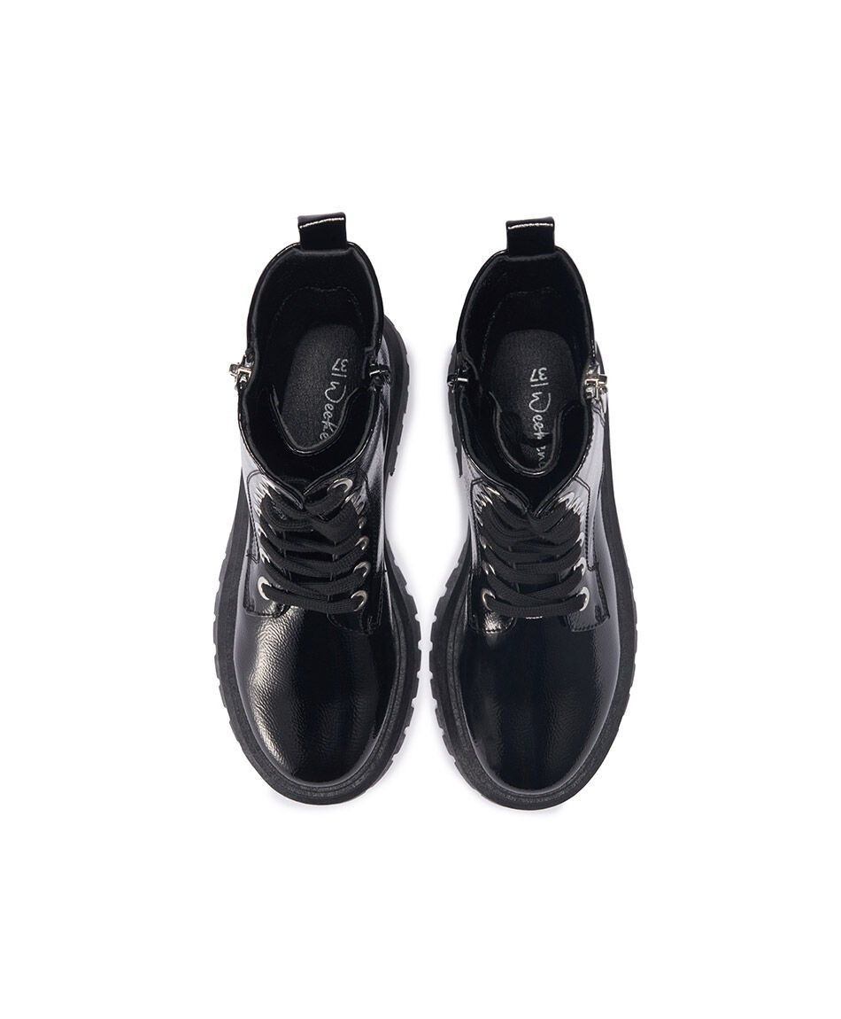 Bototo mujer charol cierre