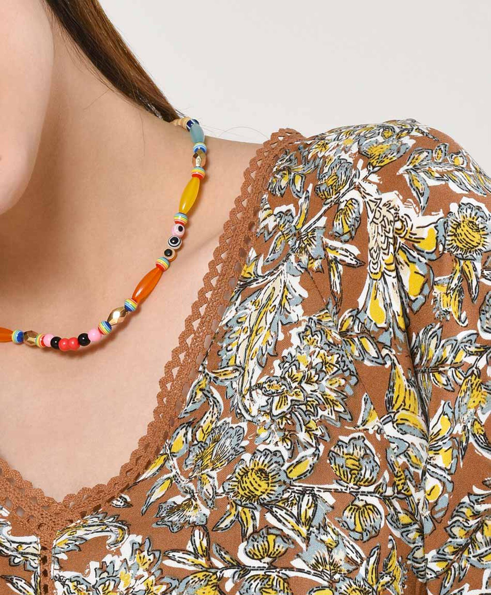 Blusa mujer encaje flores Blusa mujer encaje flores