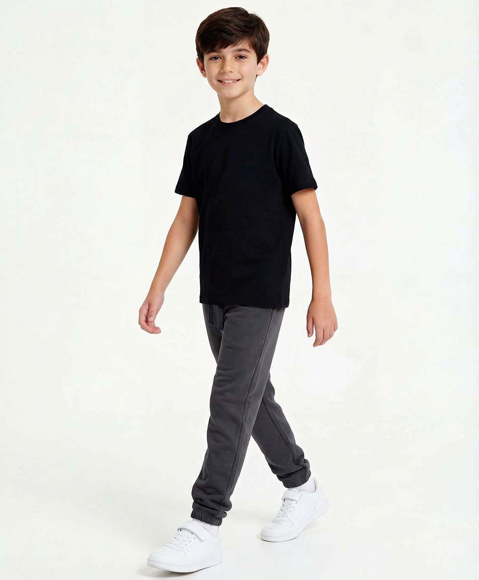 Pantal&oacute;n escolar jogger gris