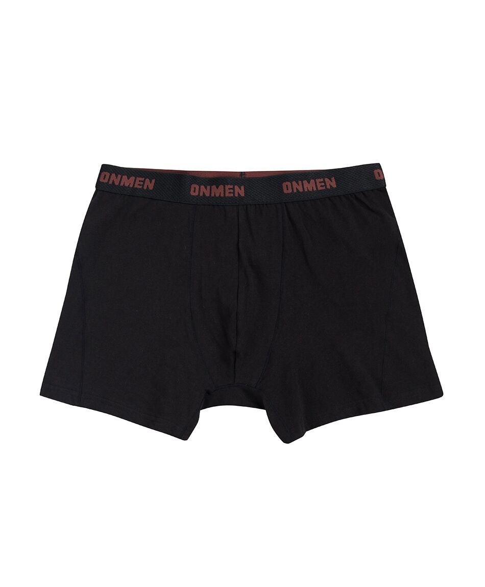 Pack 3 boxer hombre dise&ntilde;o rojo