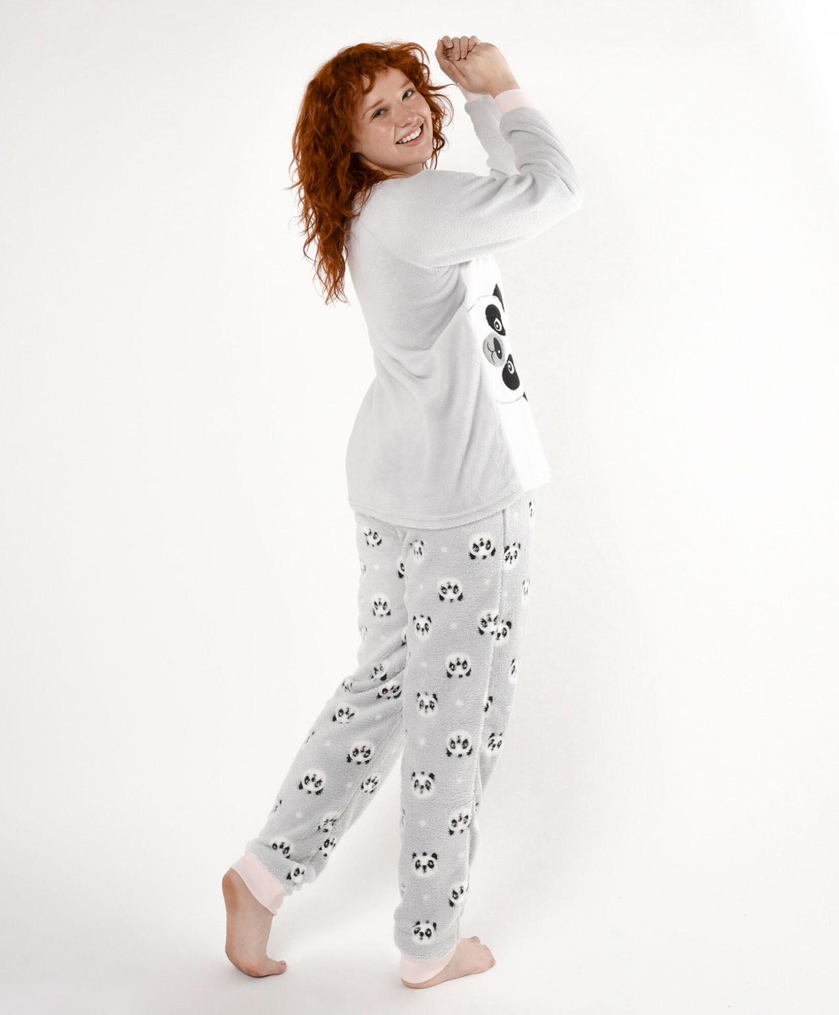 Pijama mujer polar panditas Pijama mujer polar panditas