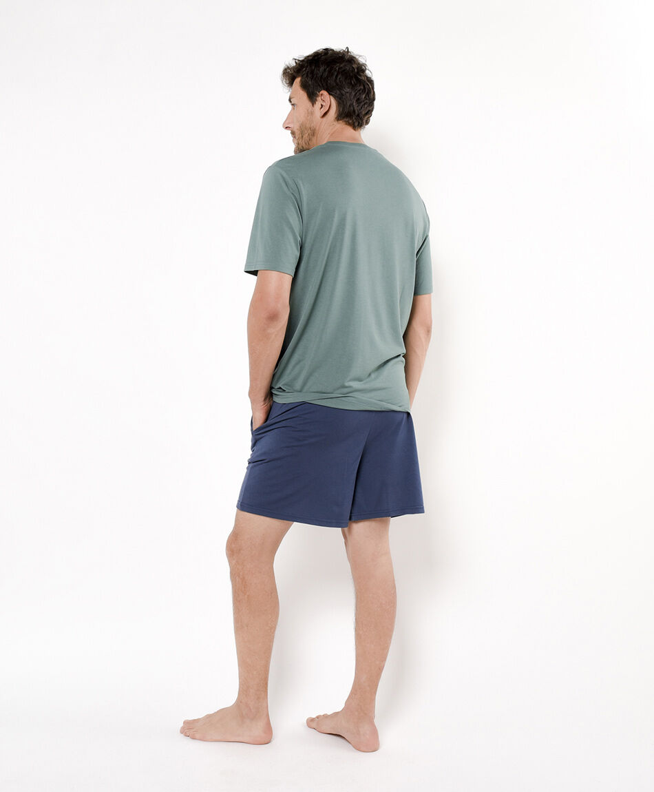 Pijama hombre caf&eacute; capibara