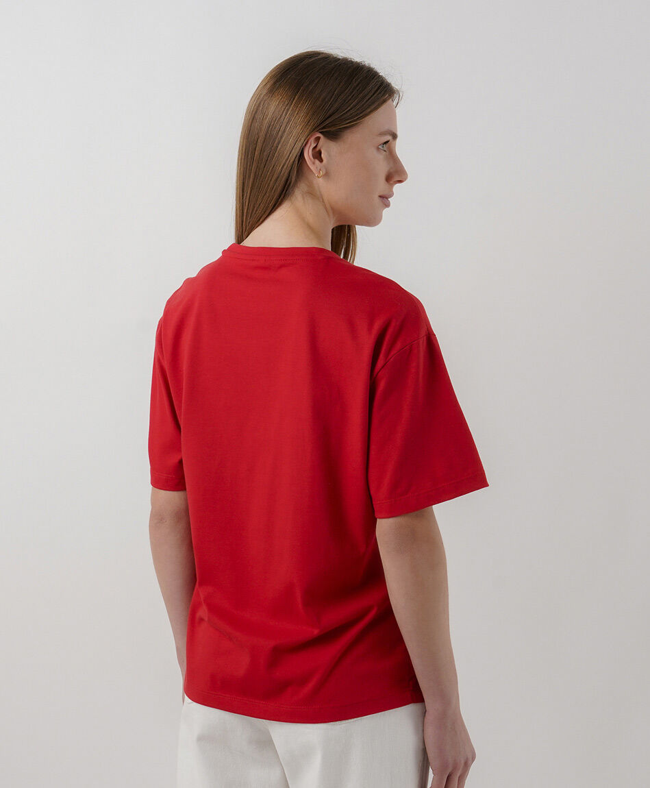 Polera mujer accesorio lateral
