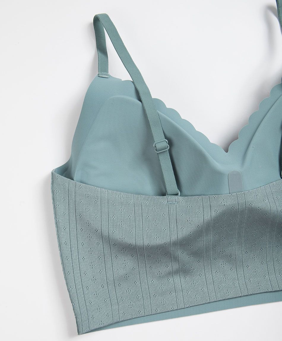 Bralette mujer seamless jacquard