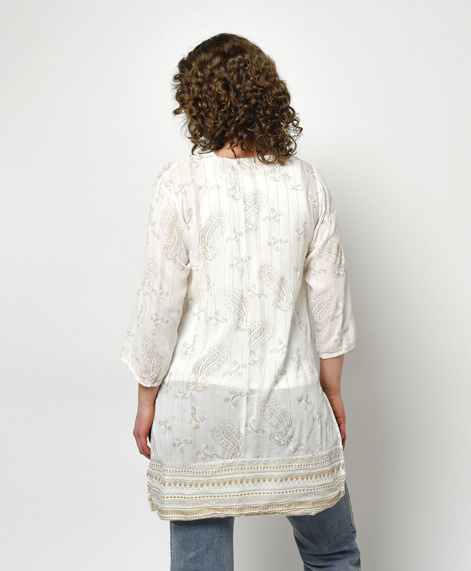 Blusa mujer estilo t&uacute;nica