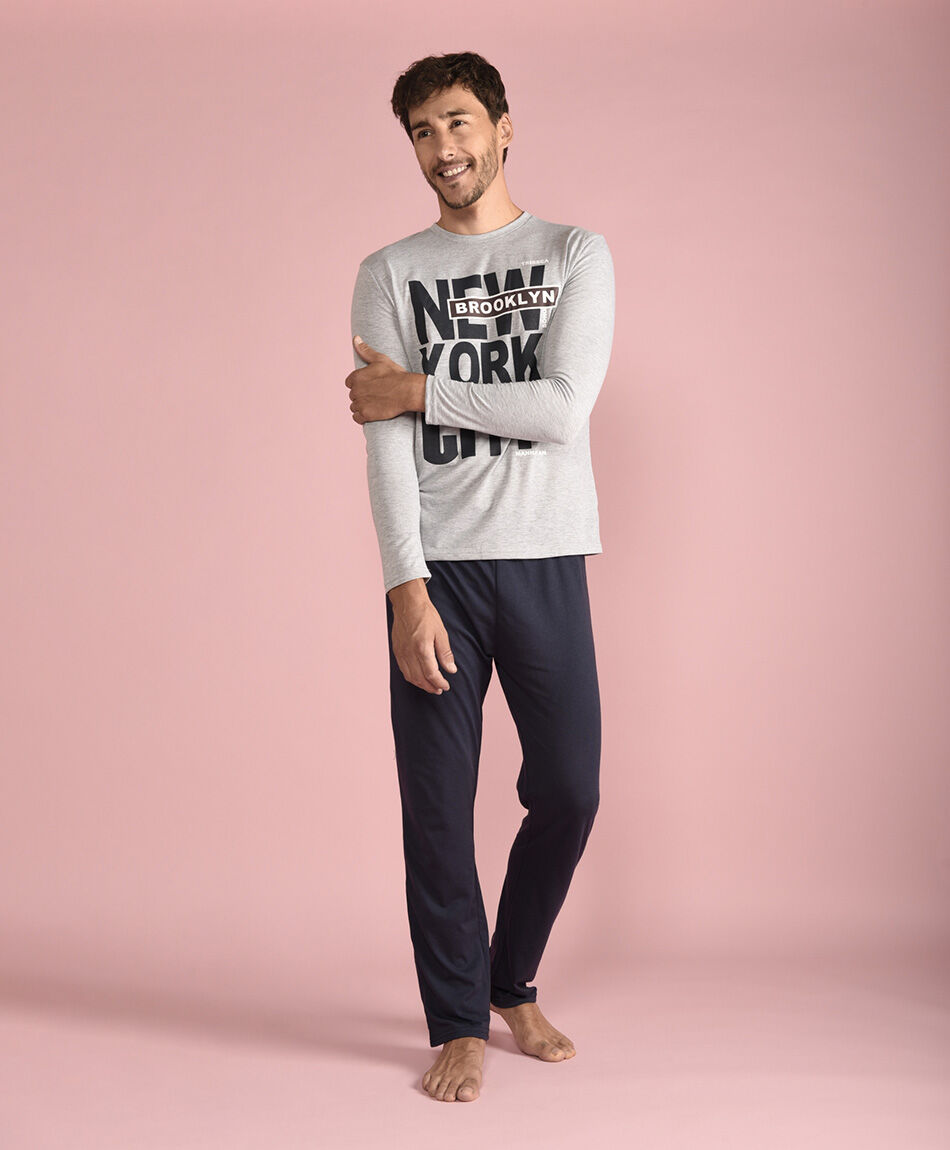 Pijama estampado
