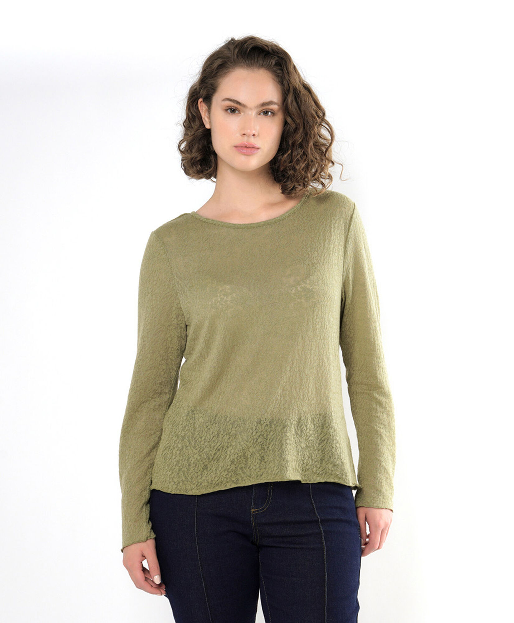 Polera mujer diseño translúcida Polera mujer diseño translúcida