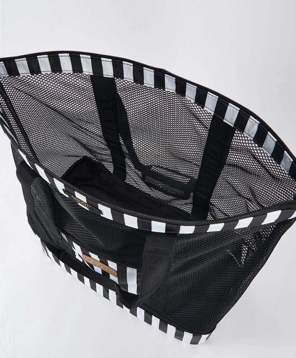 Bolso mujer cooler l&iacute;neas negro