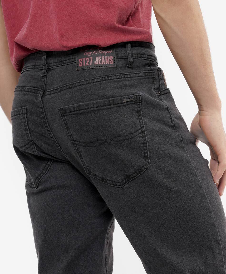 Jeans hombre cl&aacute;sico slim fit