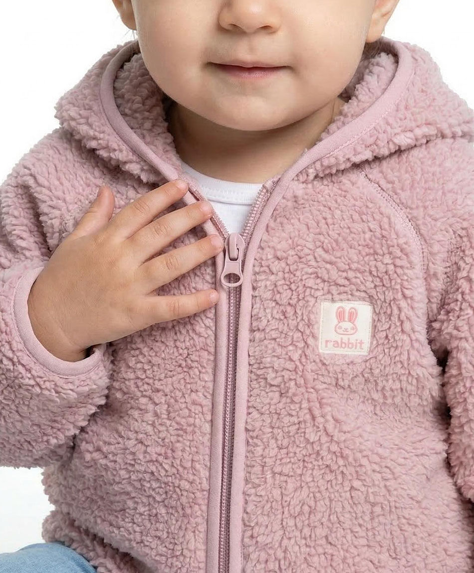 Poler&oacute;n beb&eacute; chiporro rosa