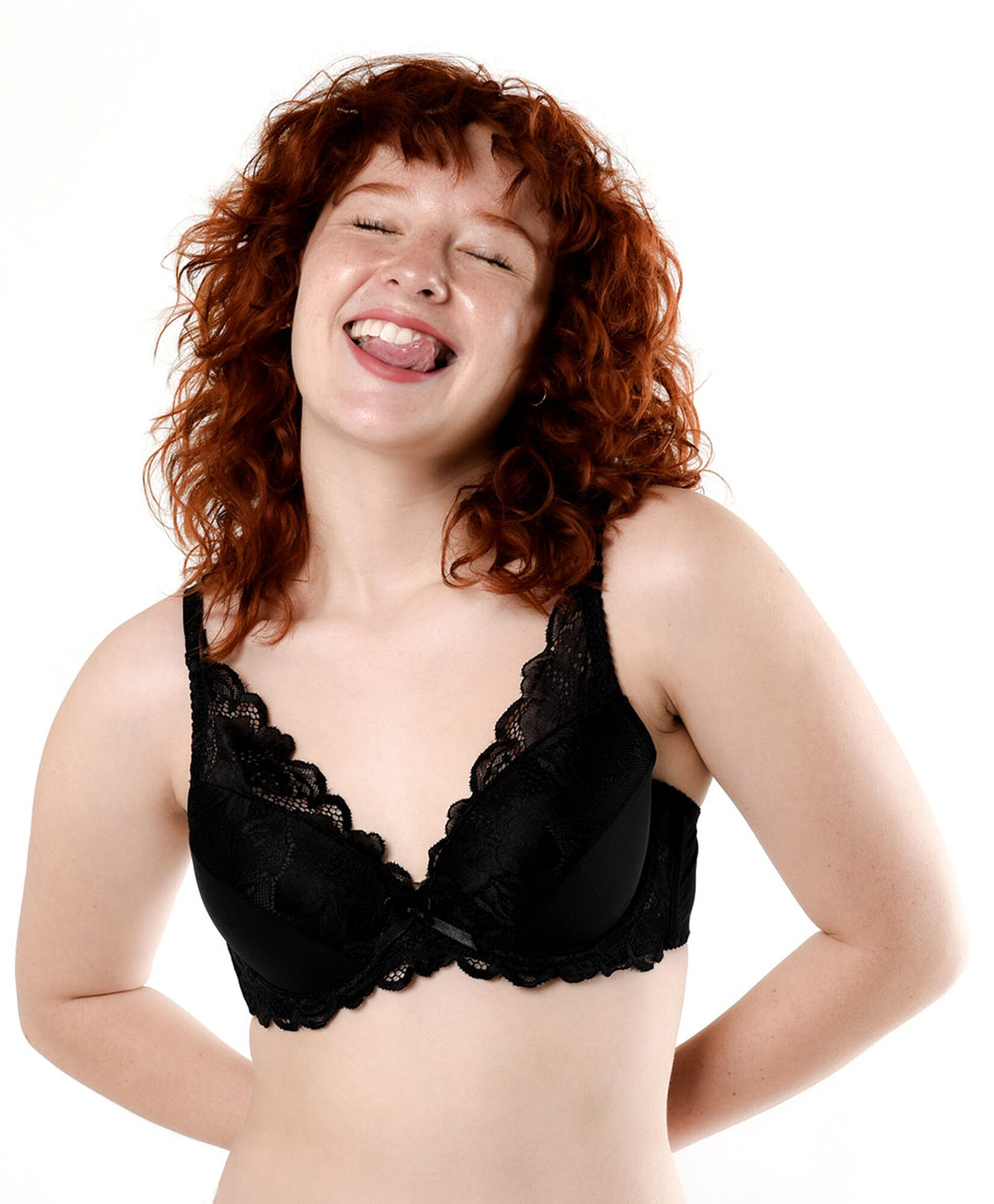 Sostén mujer encaje frontal push up Sostén mujer encaje frontal push up