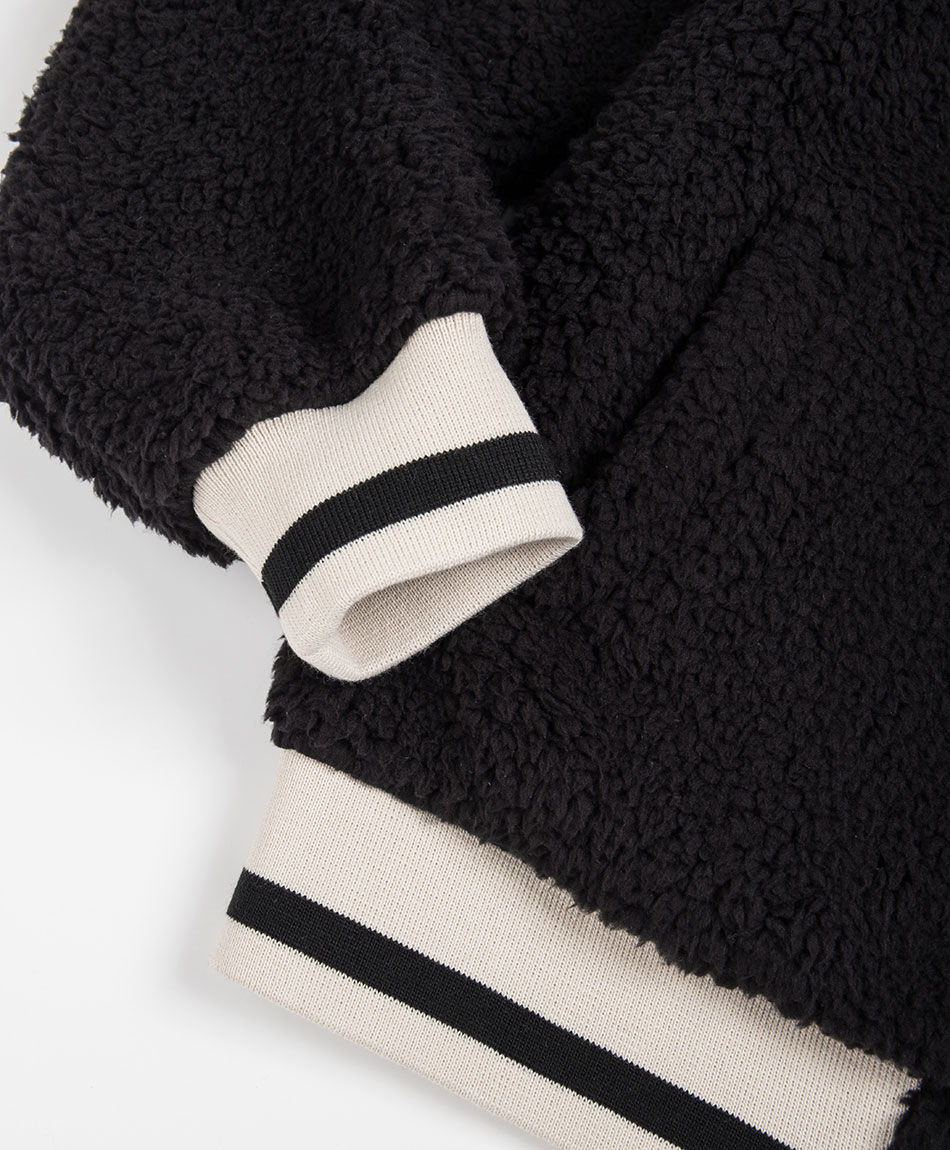 Chaqueta ni&ntilde;a 86 sherpas negro