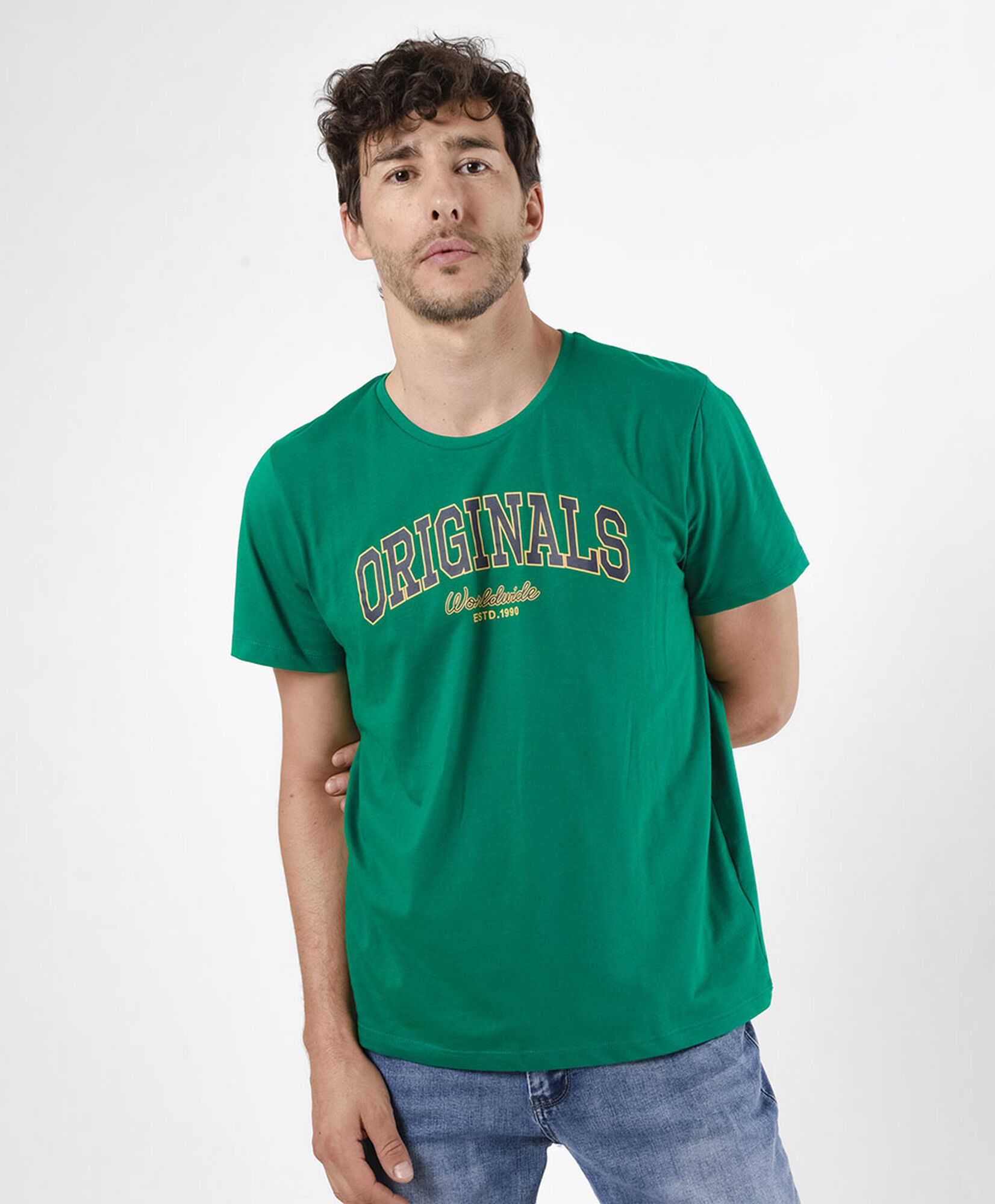Polera hombre texto Polera hombre texto