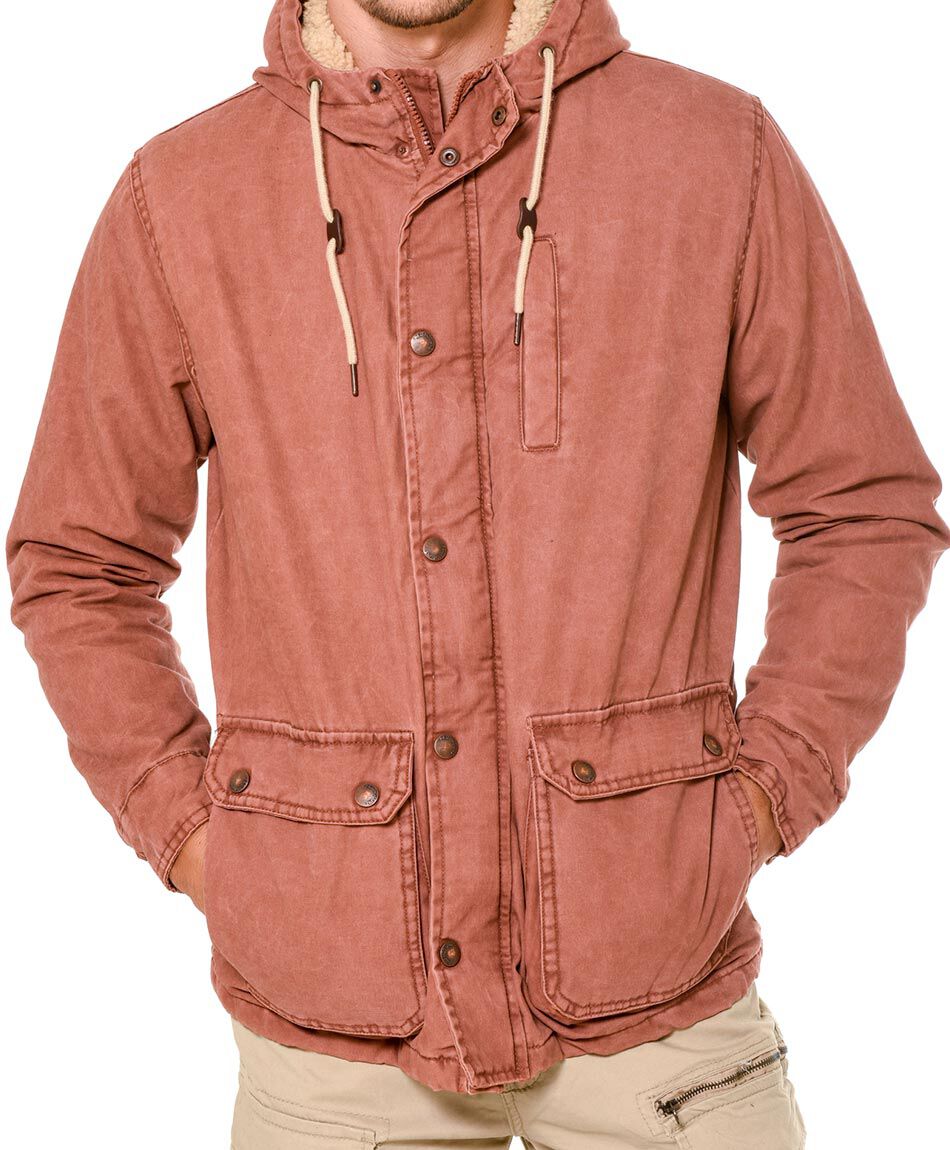 Chaqueta canvas capucha