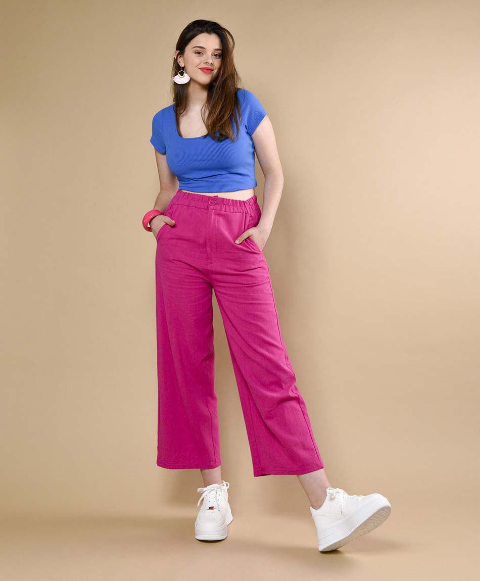 Pantal&oacute;n tiro alto