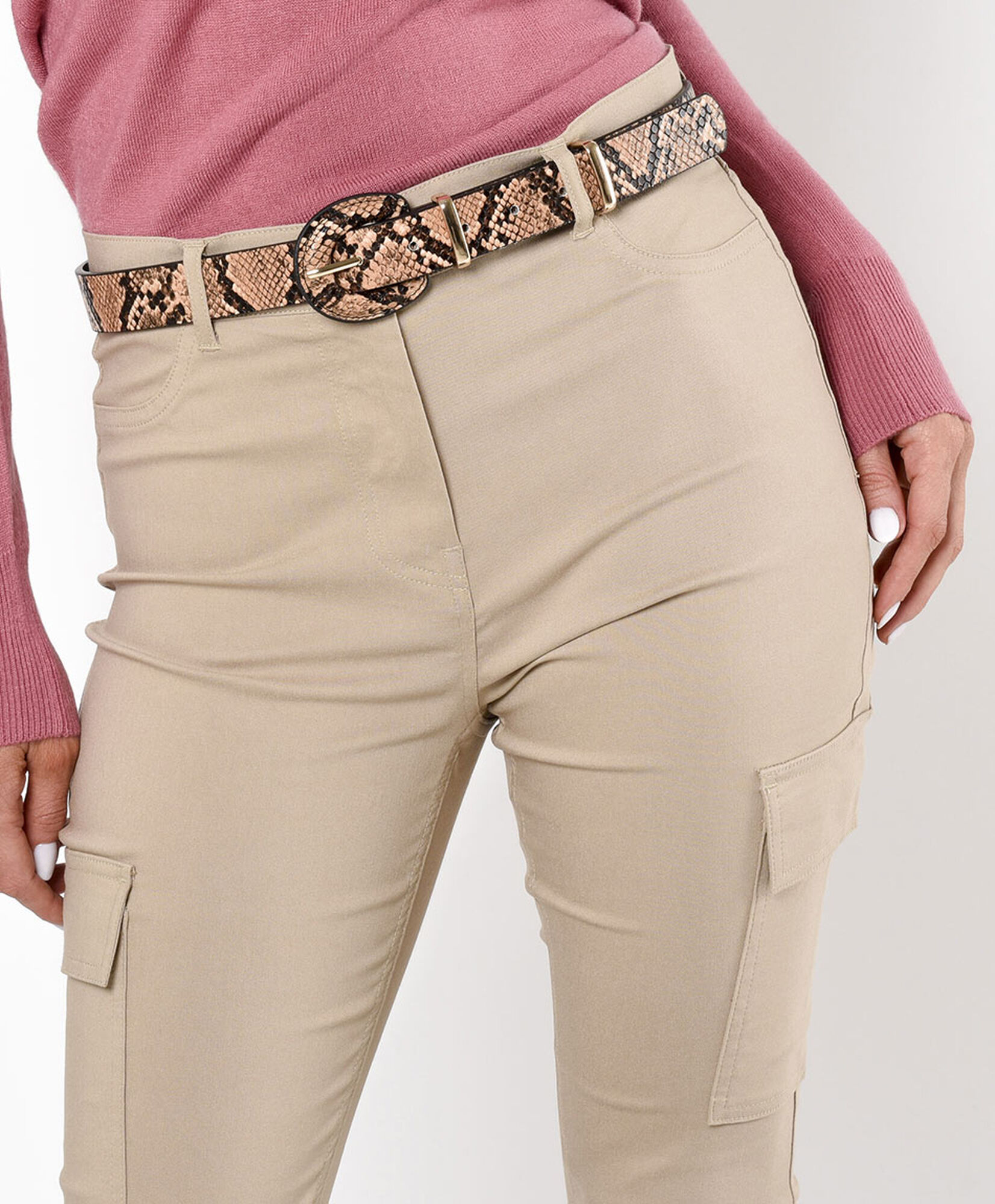 Cinturón mujer animal print serpiente Cinturón mujer animal print serpiente