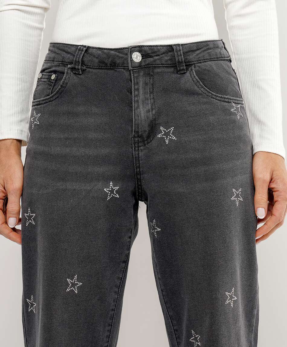Jeans mujer estrellas brillos&nbsp;