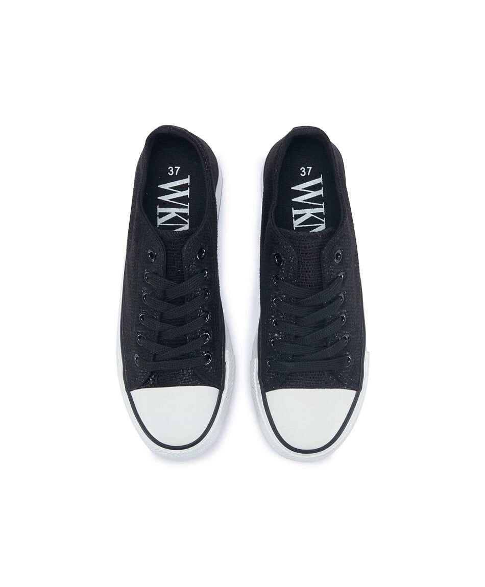 Zapatilla mujer urbana negro