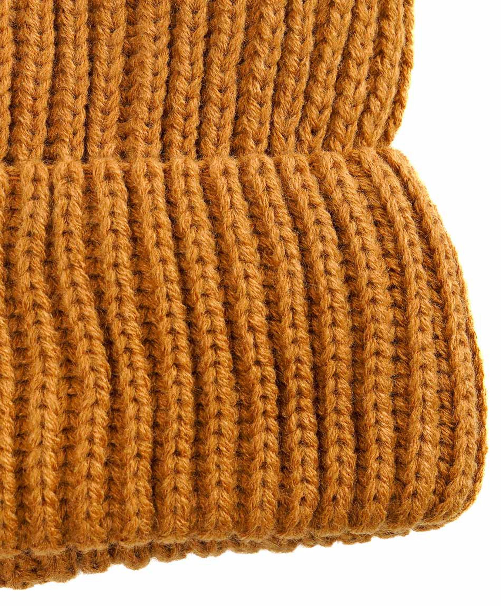 Gorro hombre tejido forrado amarillo oscuro Gorro hombre tejido forrado amarillo oscuro