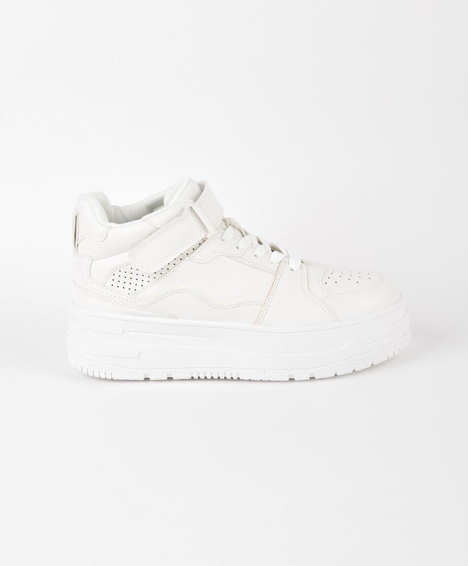 Zapatilla mujer plataforma velcro