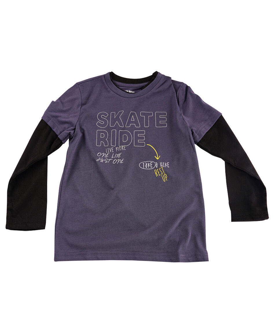 Polera estampada ni&Ntilde;o