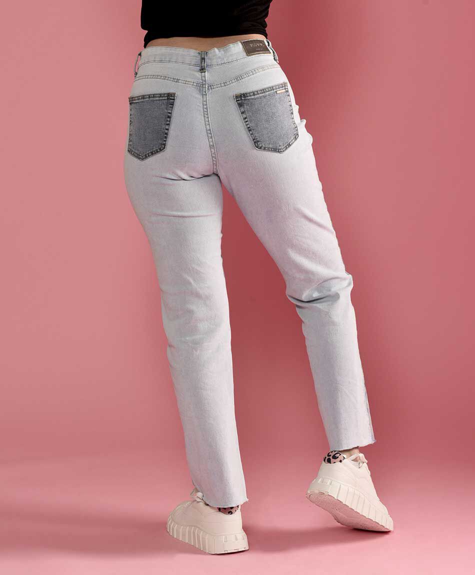 Jeans bicolor