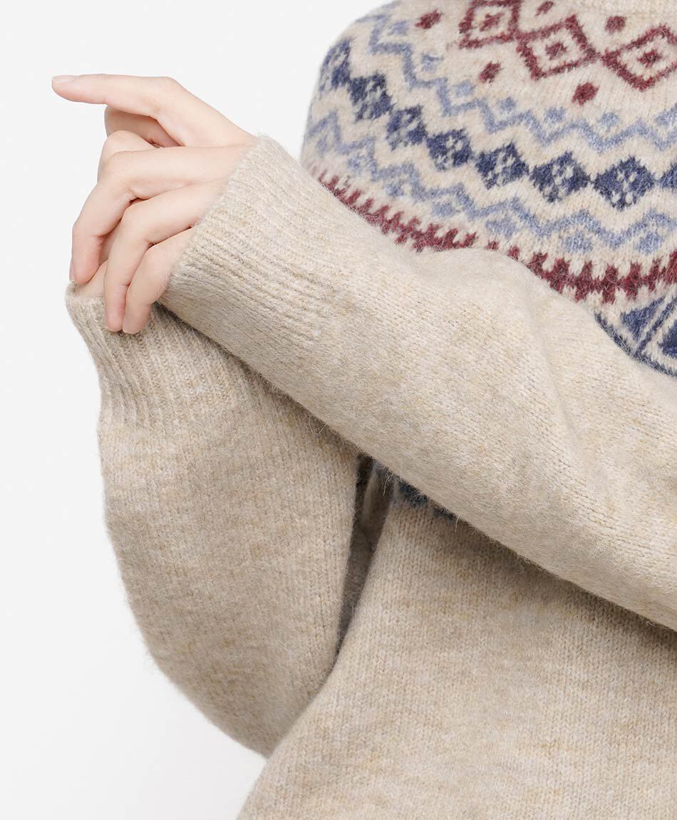 Sweater mujer n&oacute;rdico mix