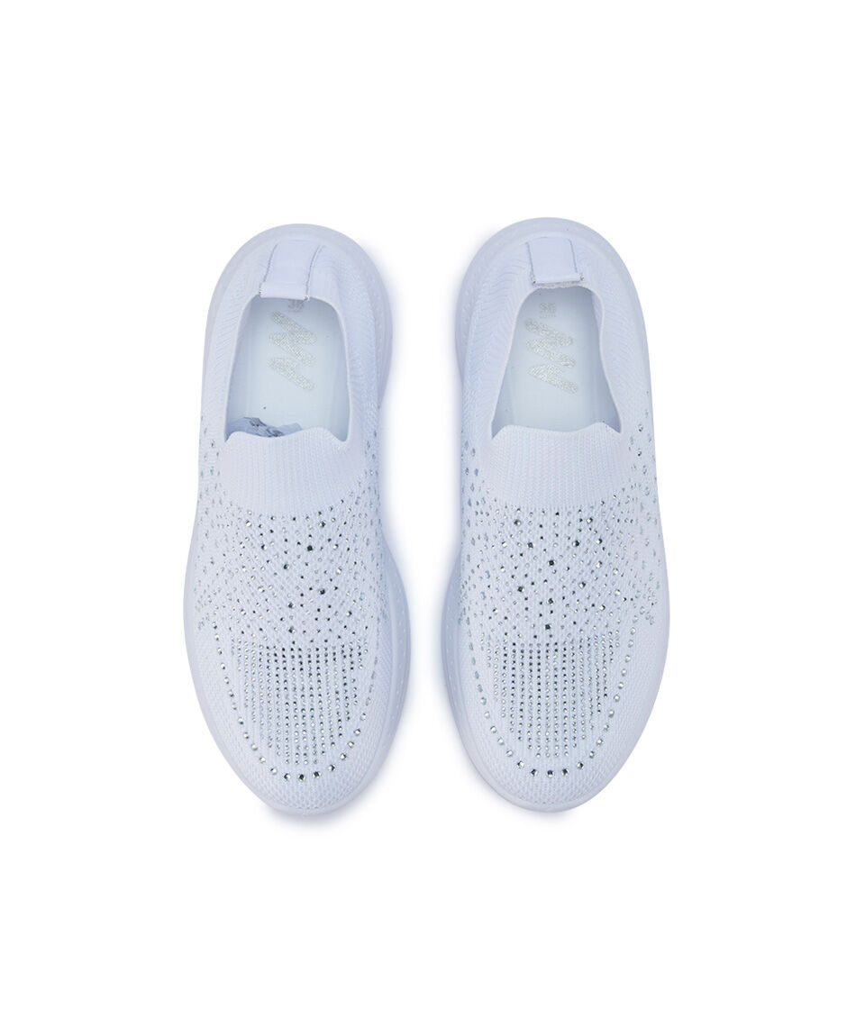 Zapatilla mujer de lona white