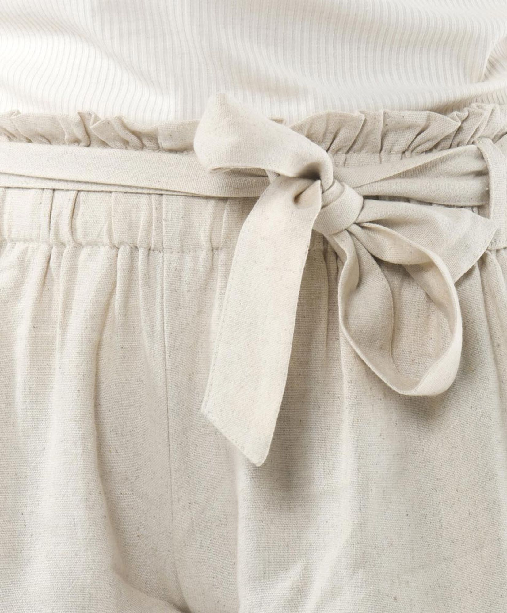 Short mujer lino con lazo Short mujer lino con lazo