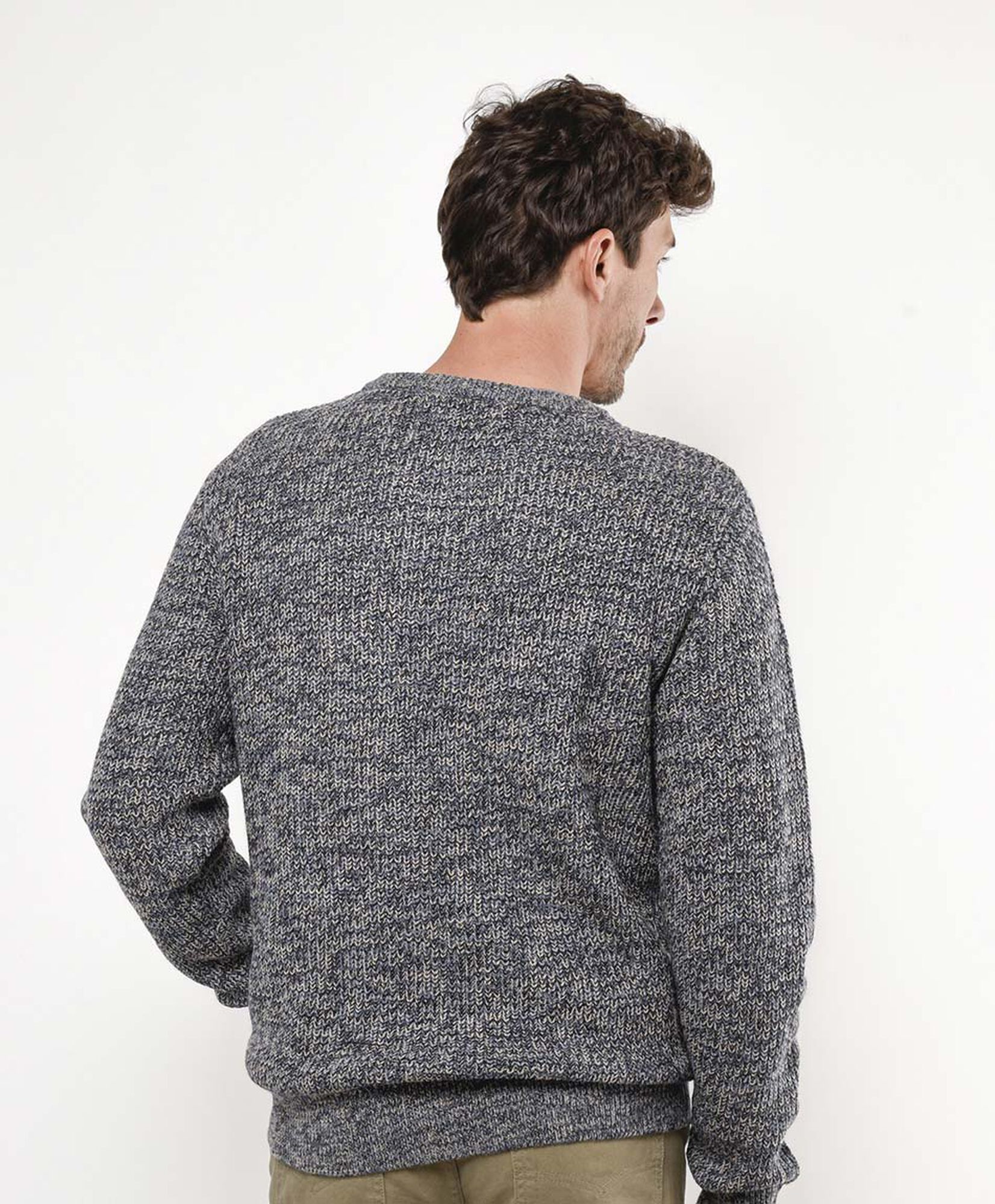 Sweater hombre jaspeado Sweater hombre jaspeado