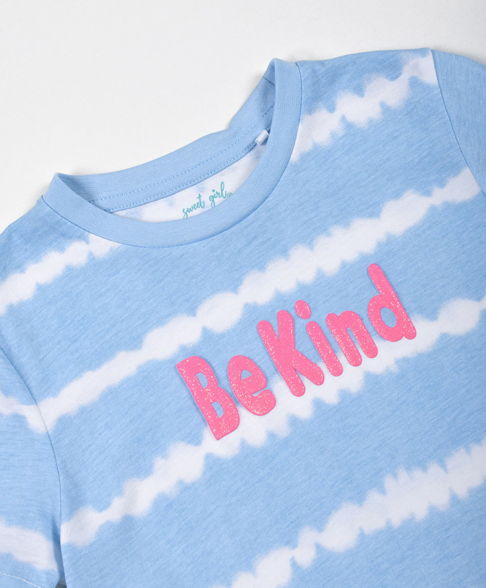 Polera niña tie dye nudo Polera niña tie dye nudo