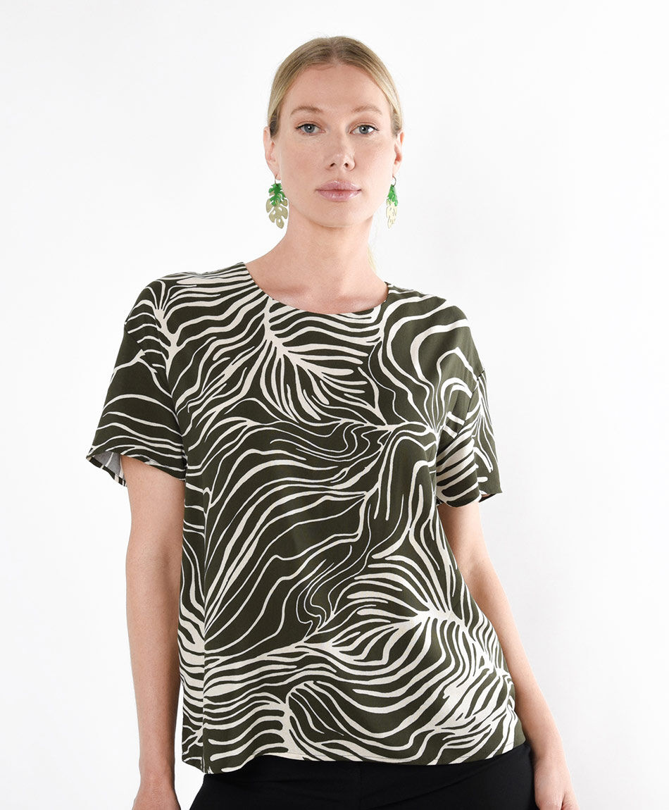 Blusa mujer ondas
