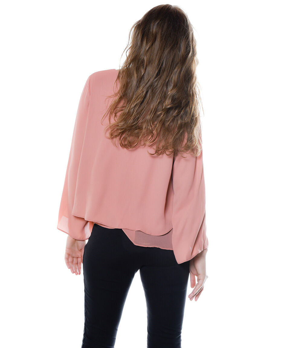 Blusa doble capa