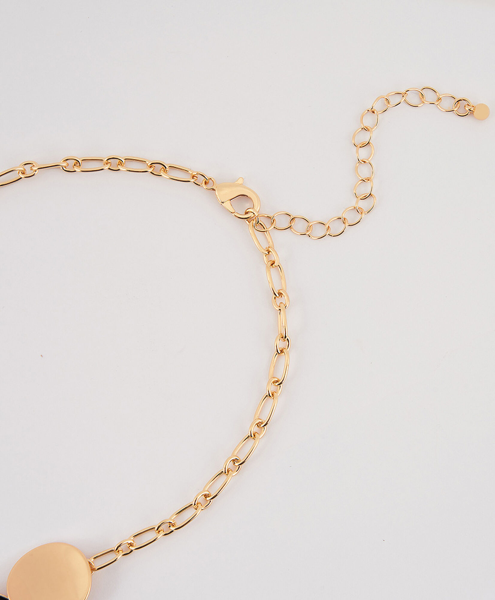 Collar mujer negro y dorado Collar mujer negro y dorado