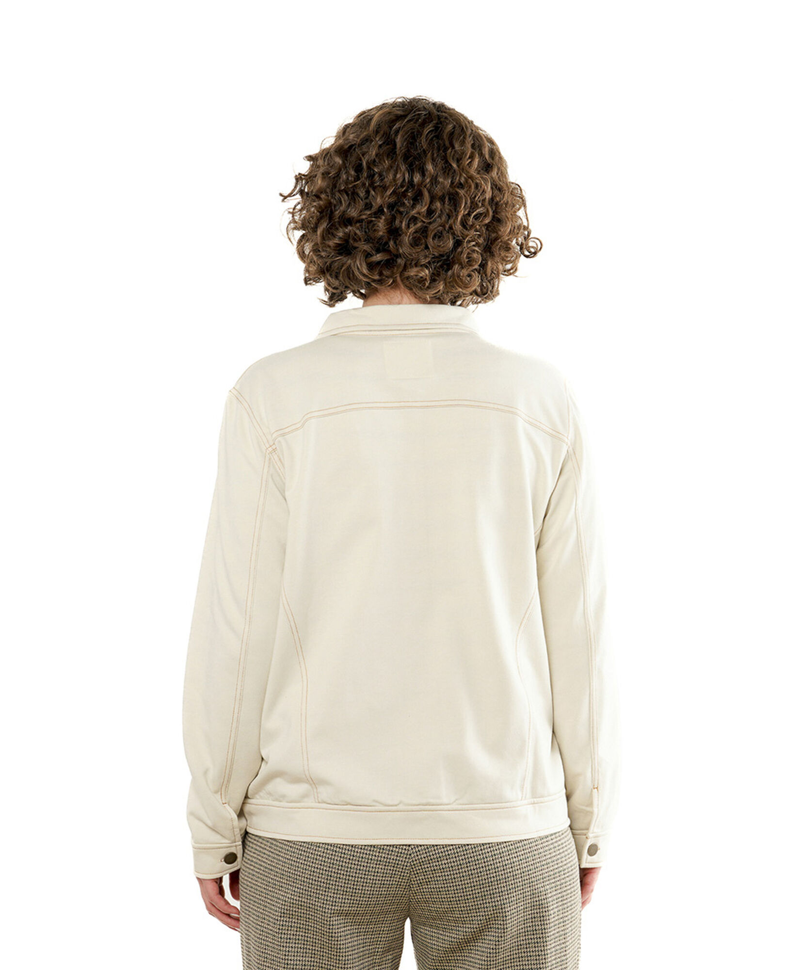 Chaqueta mujer doble bolsillo beige Chaqueta mujer doble bolsillo beige