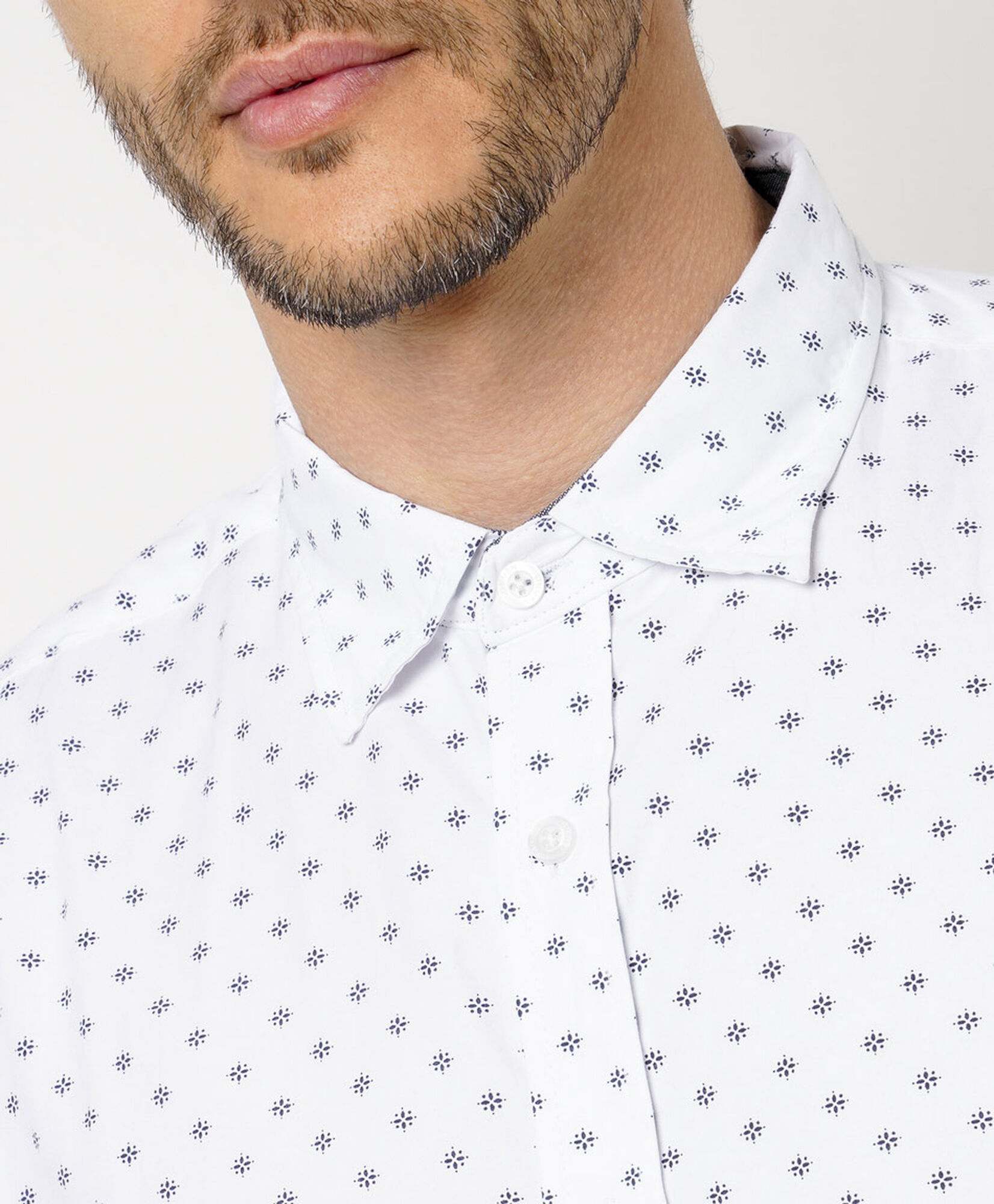 Camisa hombre mini print Camisa hombre mini print