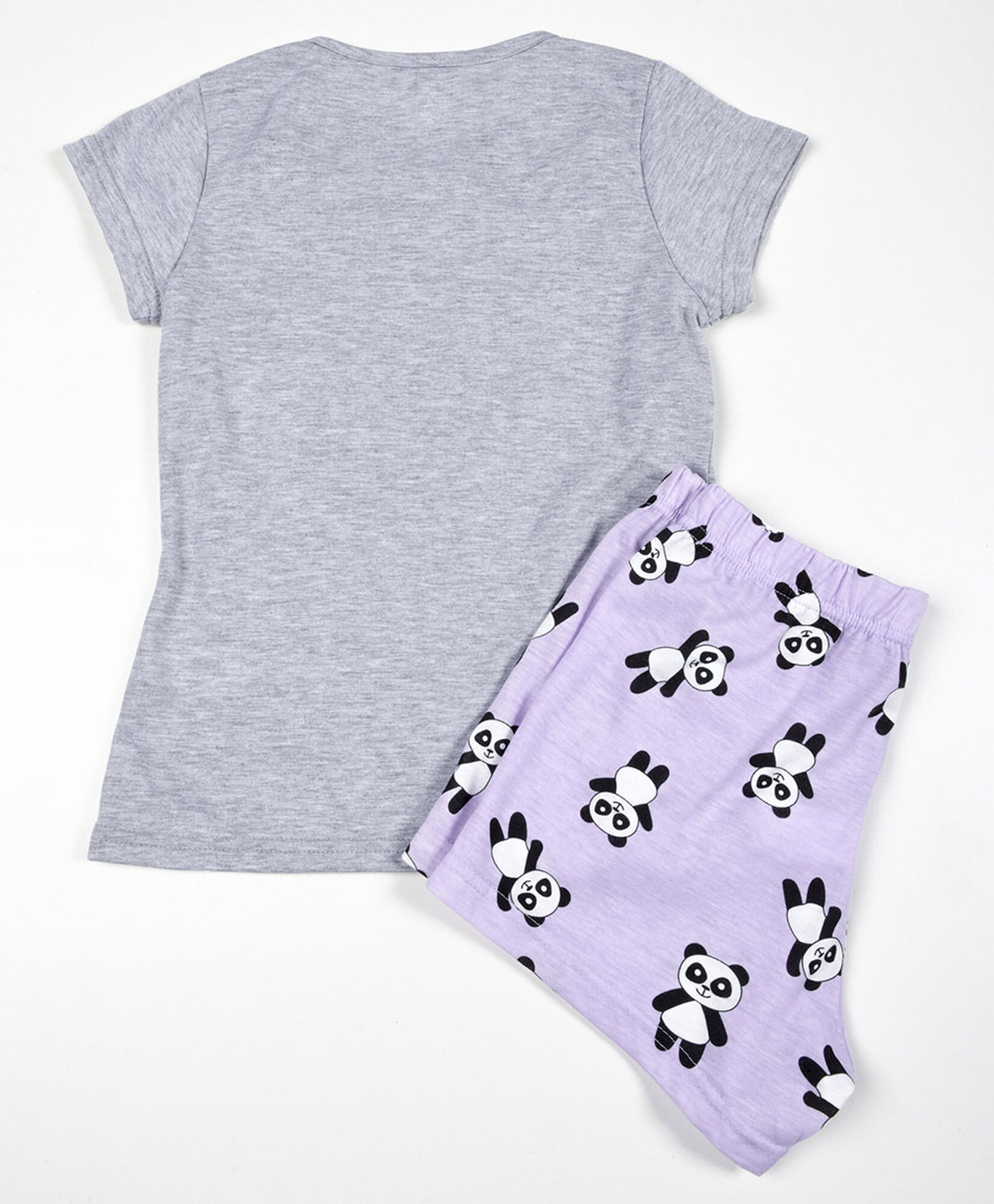 Pijama niña pandas short Pijama niña pandas short