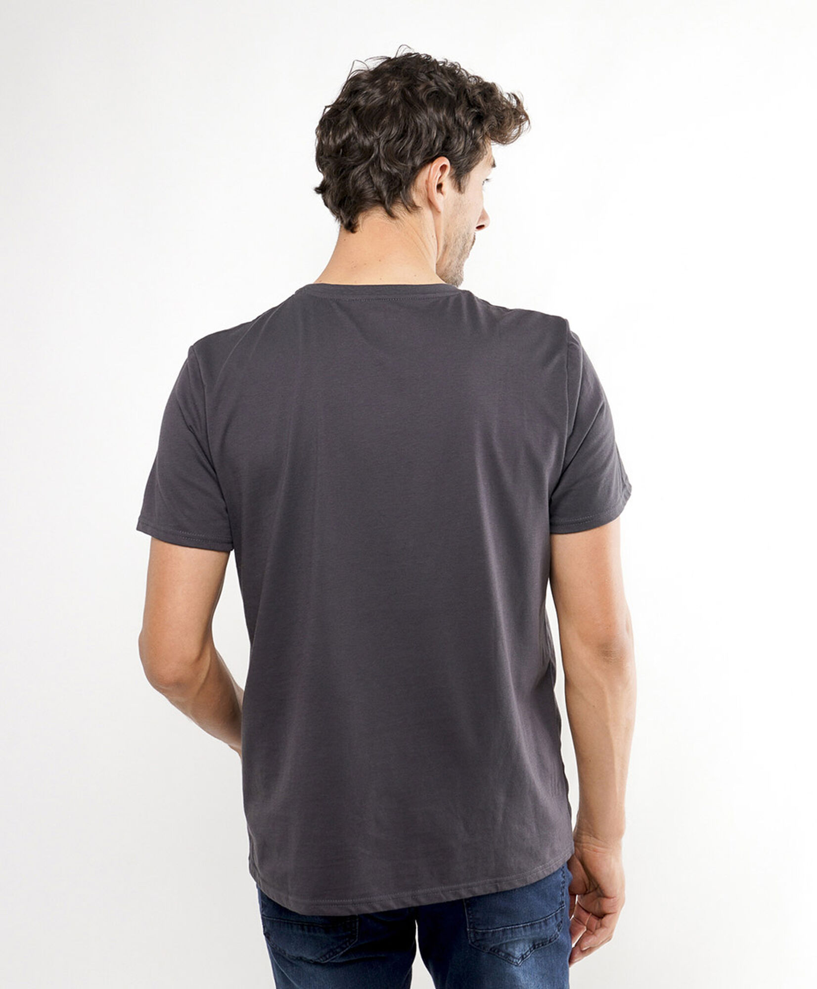Polera hombre básica colores Polera hombre básica colores