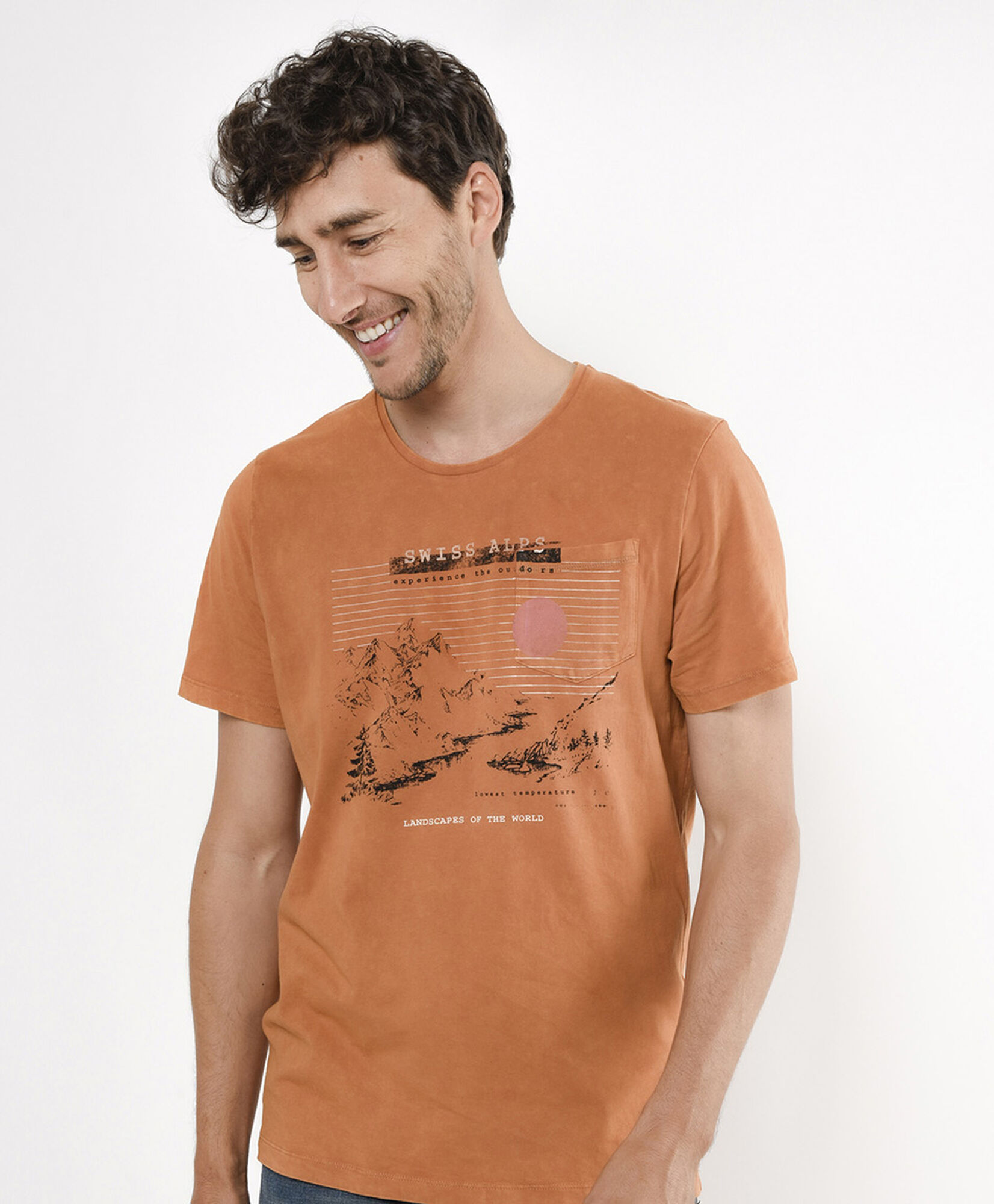 Polera hombre alpes Polera hombre alpes