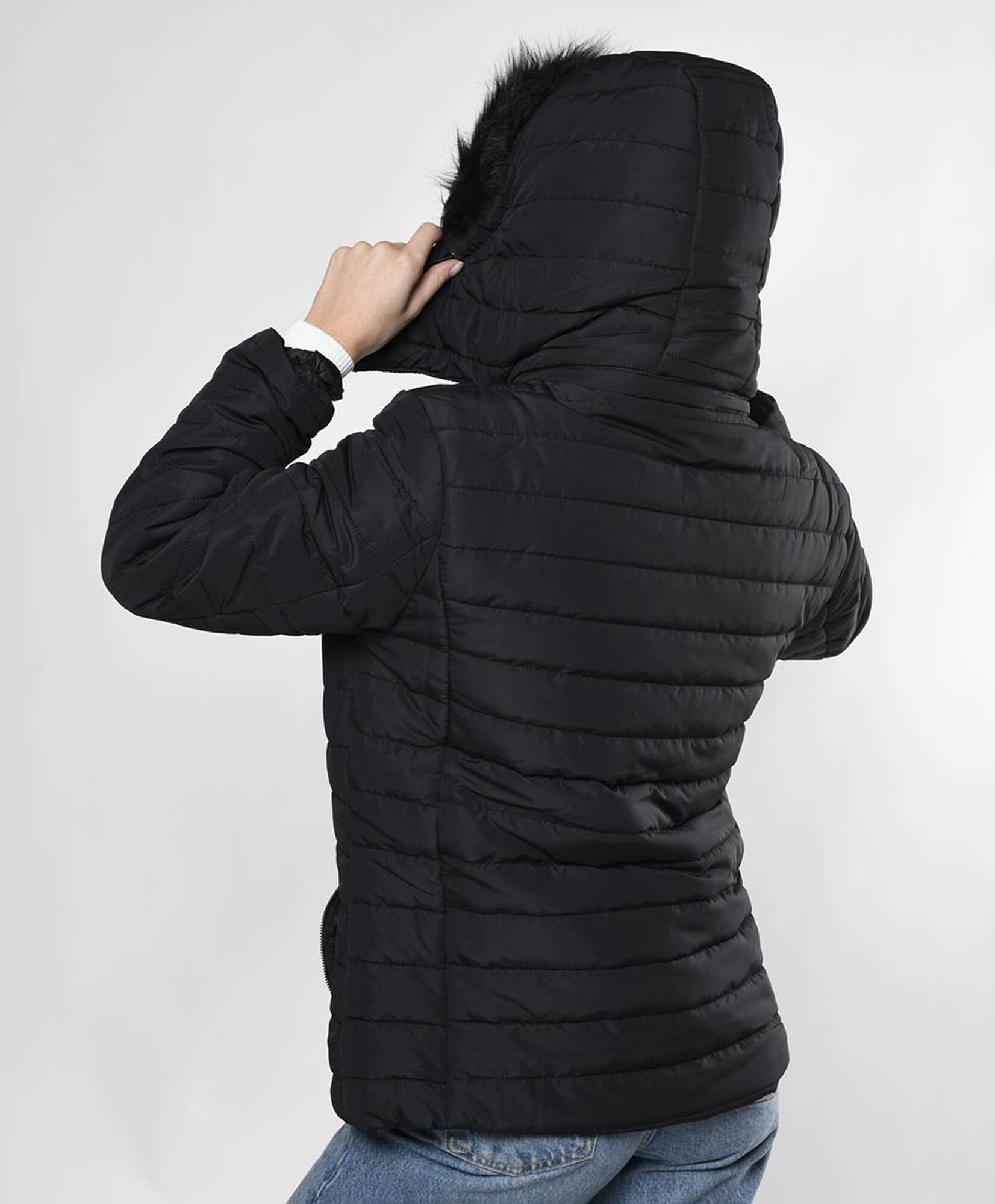 Parka mujer capucha peluda Parka mujer capucha peluda